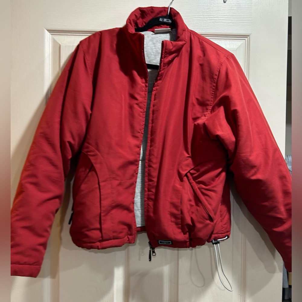 Vintage red Reebok jacket unisex, men’s medium, women’s large